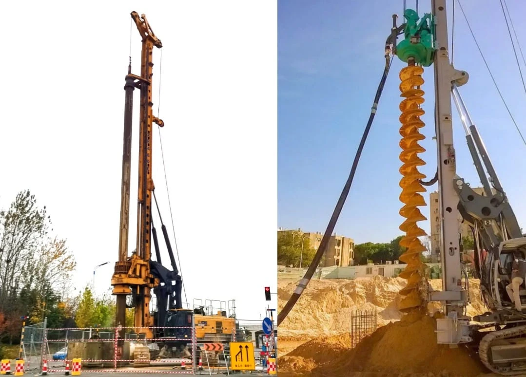 Difference Between Auger Drilling Rig and Rotary Drilling Rig